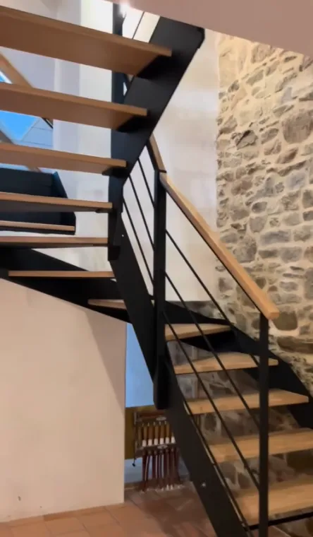 Escalier à Saint-Brieuc 